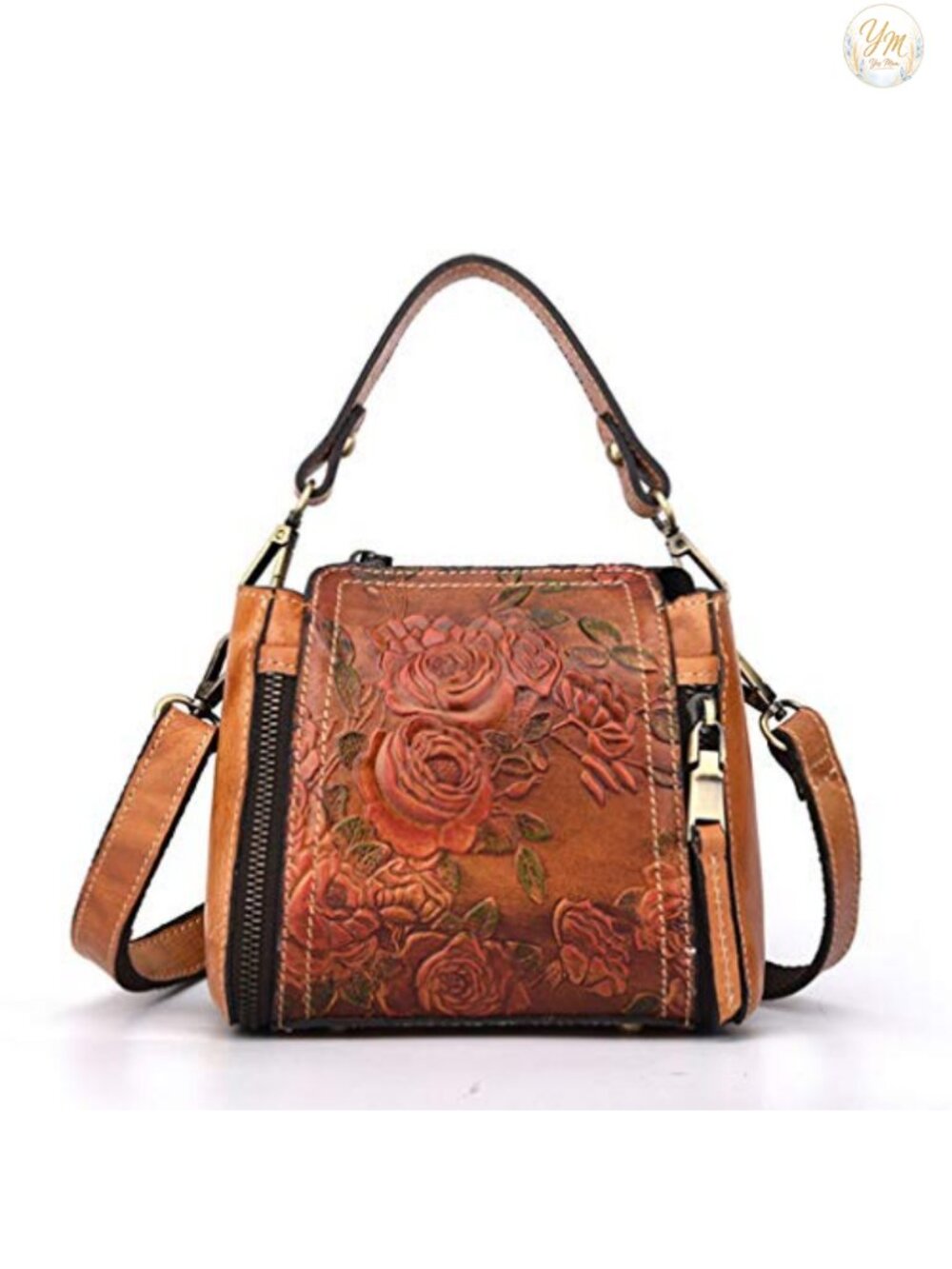 Genuine Leather Small Shoulder Bag Crossbody Sling Purse Tote